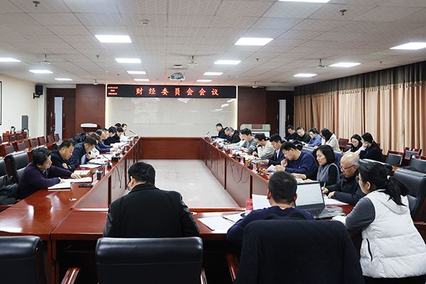 我校财经委员会召开2026年校内预算专项项目审议会